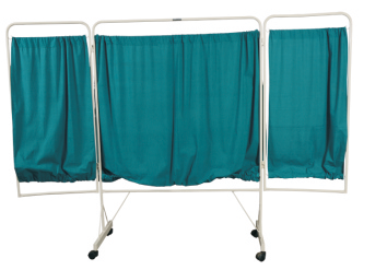 Bed Side Screen with ICU Curtains