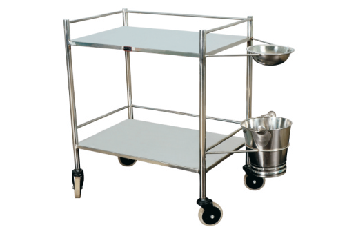 Dressing Trolley with Bowl-Bucket